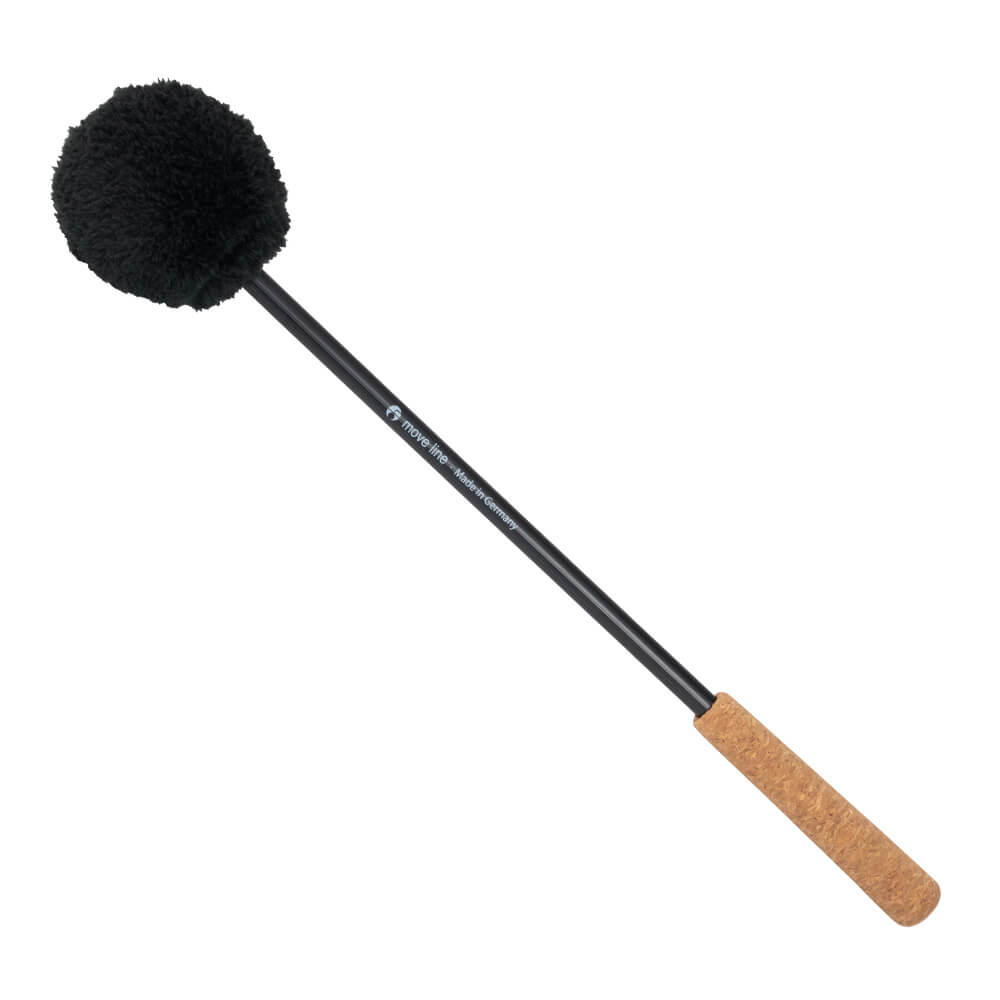 Profi Gong Mallet move line edition schwarz #Durchmesser_50 mm#Farbe_schwarz