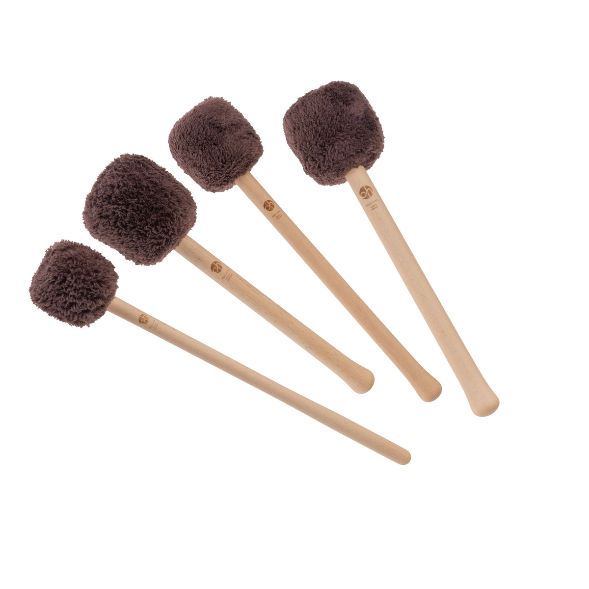 Profi Gong Mallet Set braun #Farbe_braun