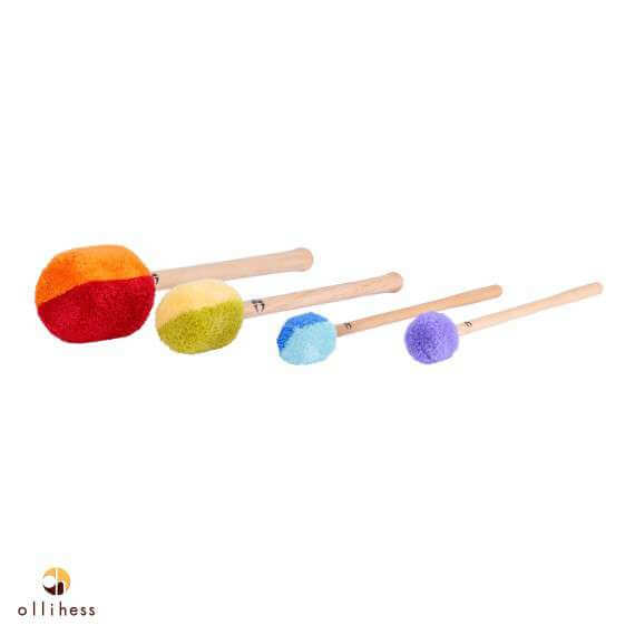 Professional Gong Mallet Set Chakra